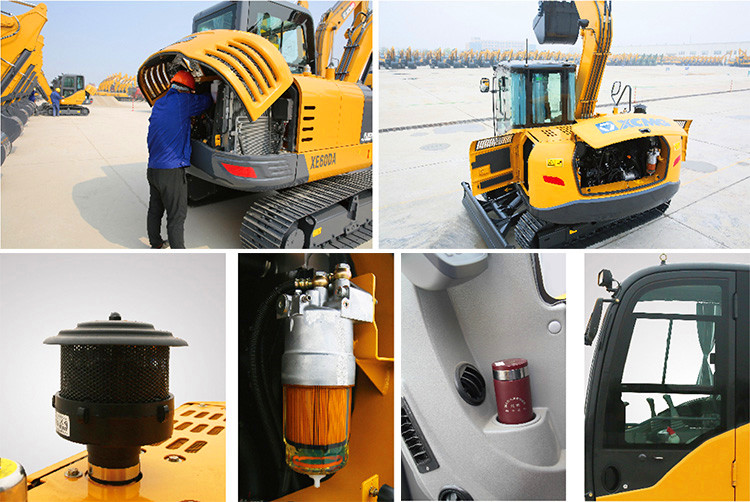 XCMG Official XE80D 8 ton Small Crawler Excavator Machine With Pdf Price Philippines
